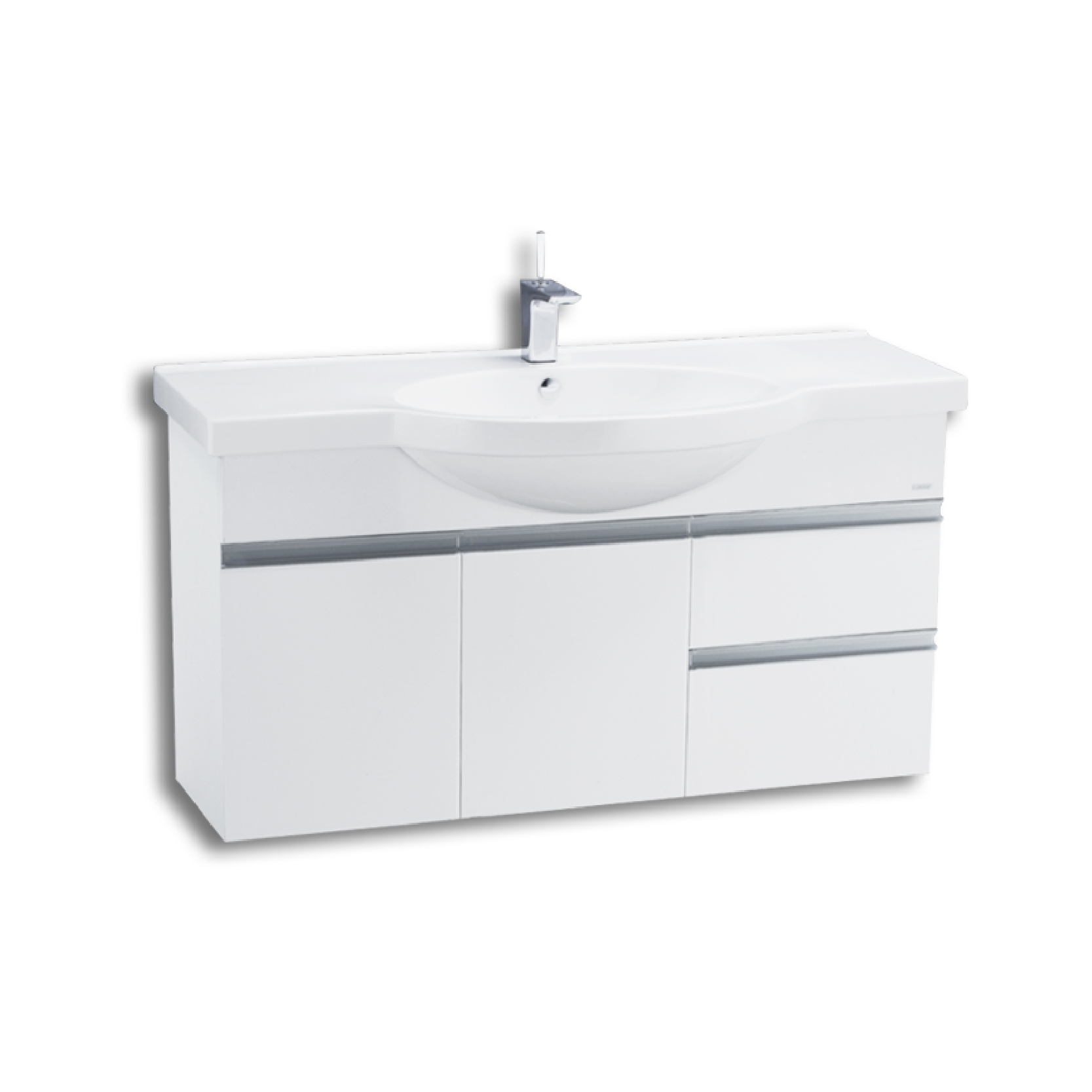LAVABO VÀ TỦ TREO CAESAR LF5324 + EH05324AV