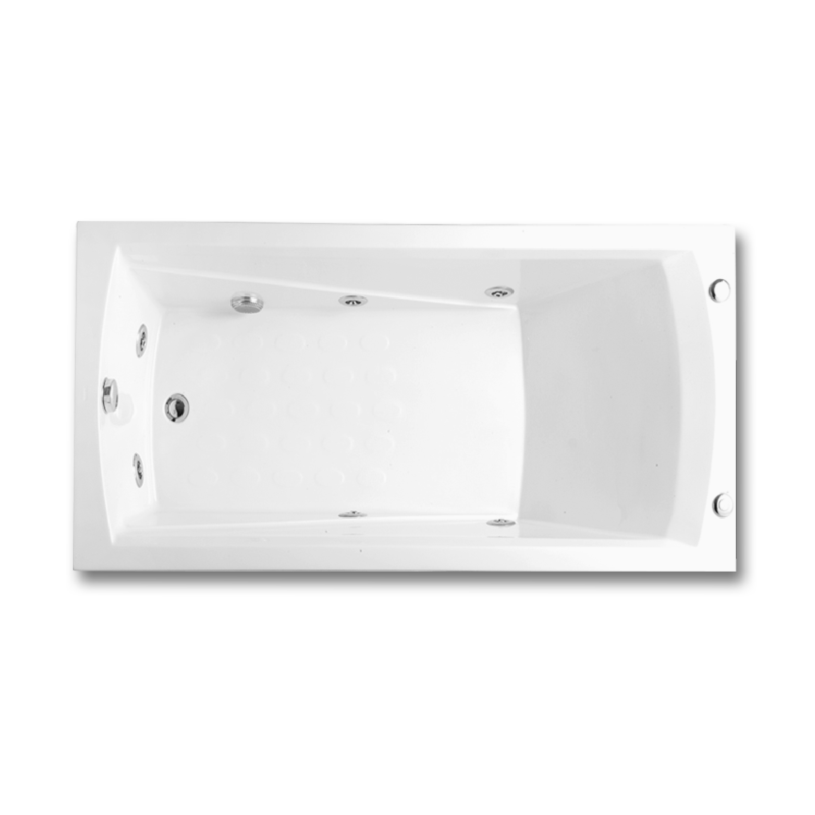 BỒN TẮM MASSAGE CAESAR MT0670