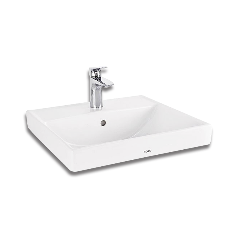 CHẬU RỬA LAVABO ĐẶT TRÊN BÀN TOTO LT710CSR
