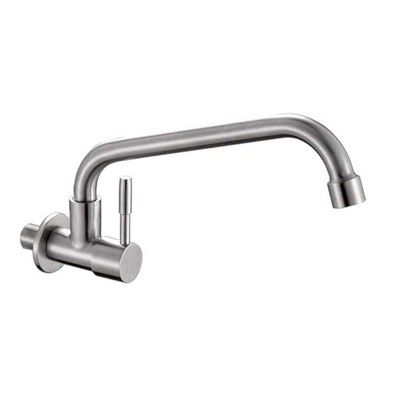 VÒI CHẬU INOX LẠNH ÂM TƯỜNG 0127A