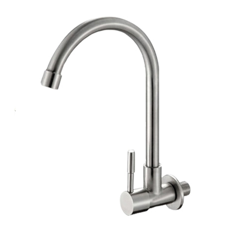 VÒI CHẬU INOX LẠNH ÂM TƯỜNG 0127B