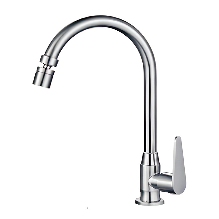 VÒI CHẬU INOX LẠNH 0141