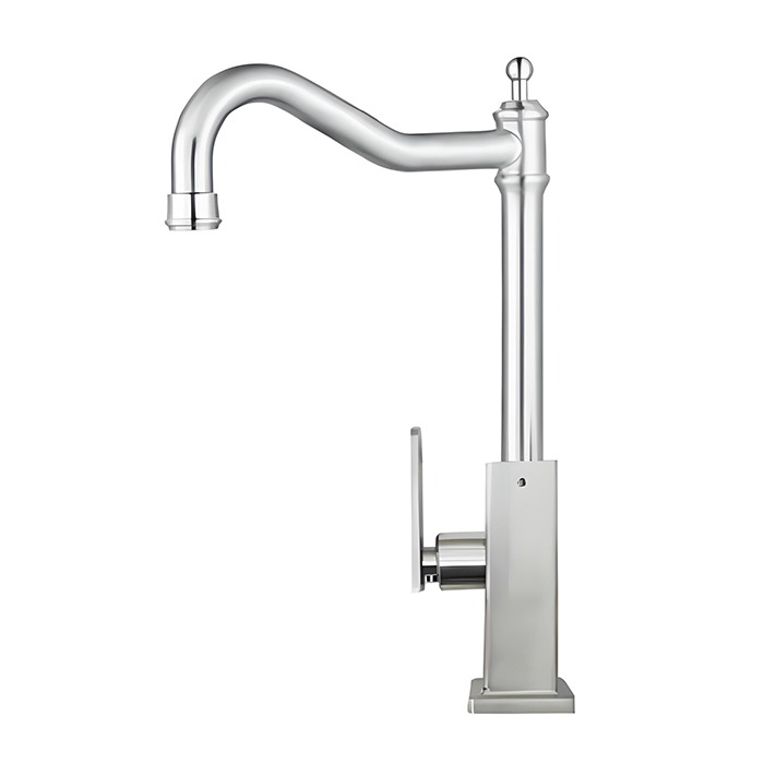 VÒI CHẬU INOX LẠNH 0145