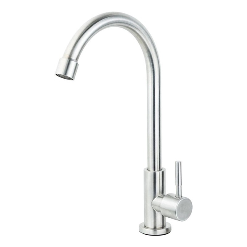 VÒI CHẬU INOX LẠNH 0146