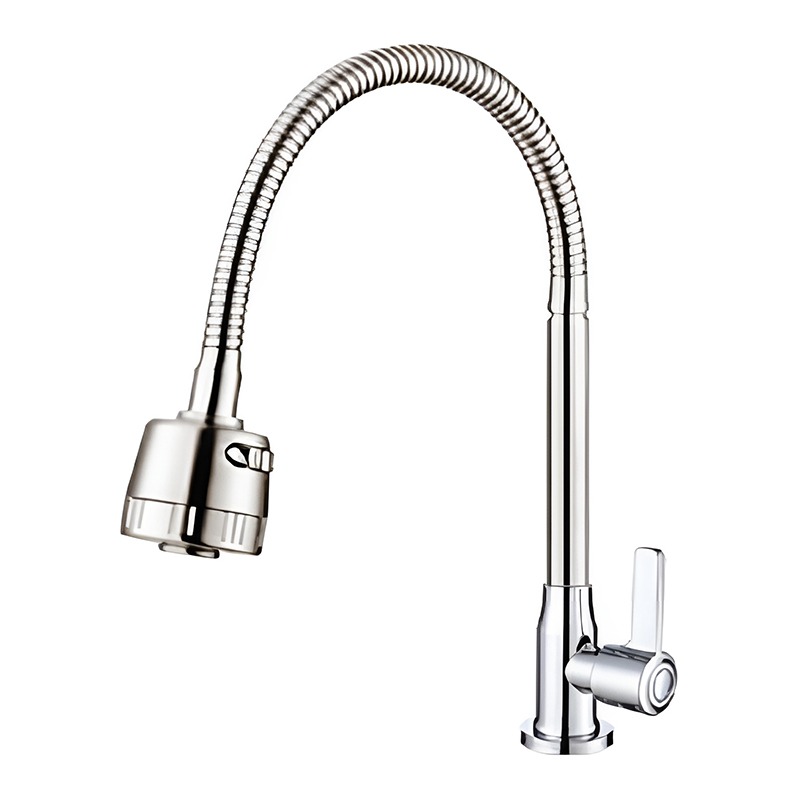 VÒI CHẬU INOX LẠNH 6435