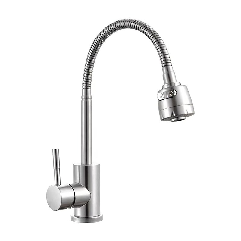 VÒI CHẬU INOX NÓNG LẠNH 0176