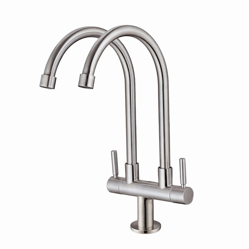 VÒI CHẬU INOX LẠNH D010
