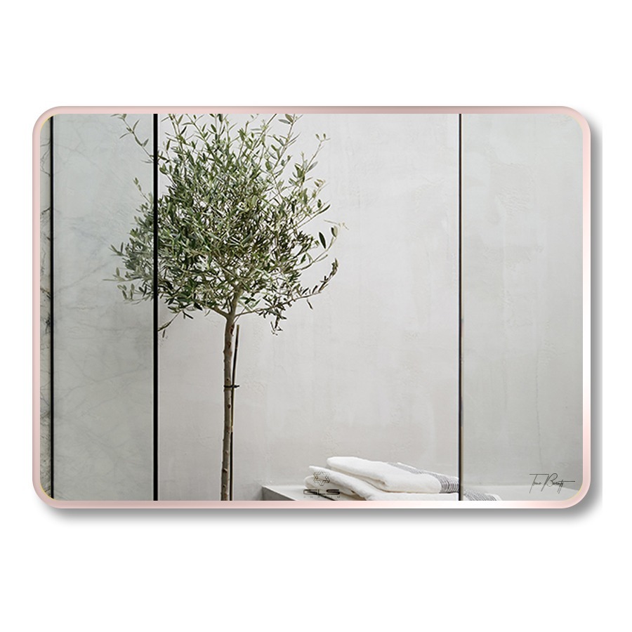 GƯƠNG CHỮ NHẬT VIỀN NHÔM GLASSO R60
