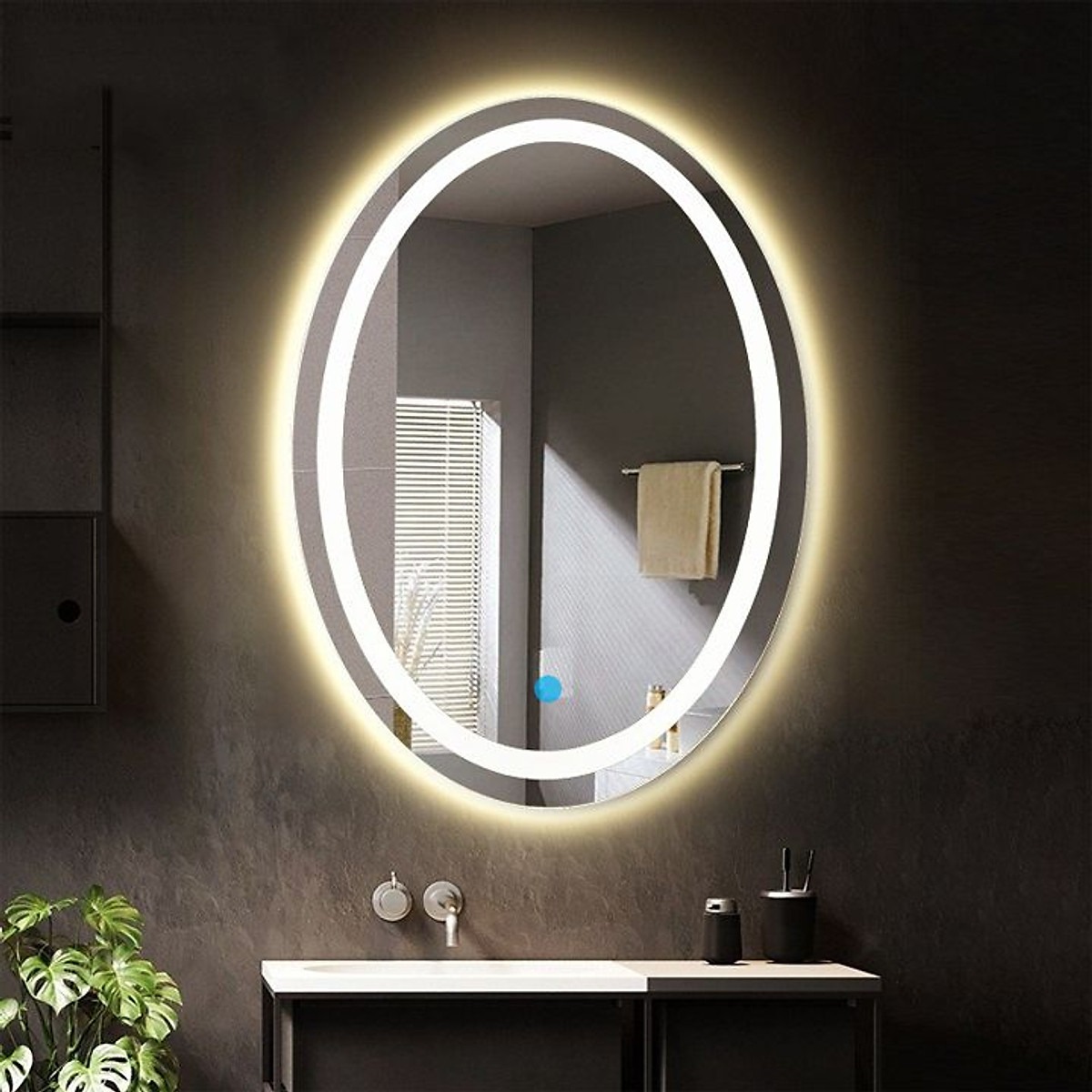 GƯƠNG LED ELLIPES L9