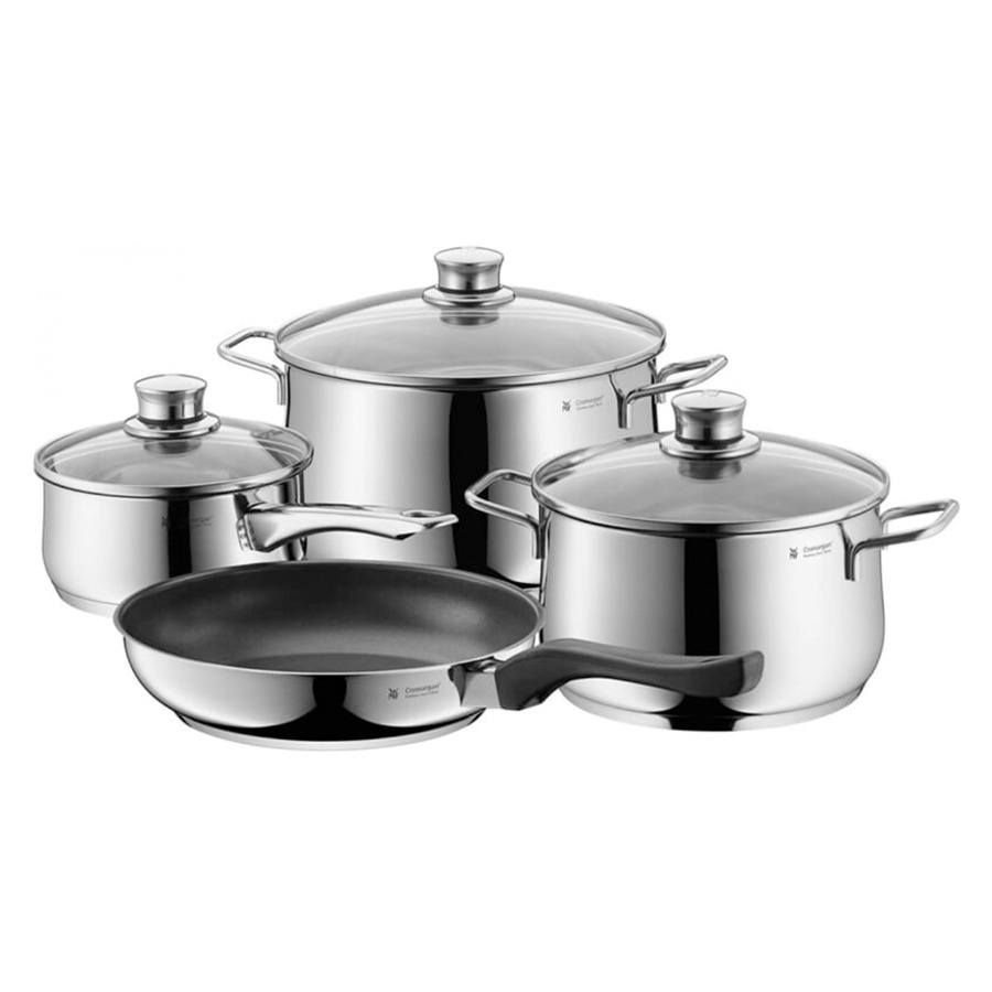 BỘ NỒI CHẢO 4 CHIẾC WMF DIADEM PLUS 0730276040
