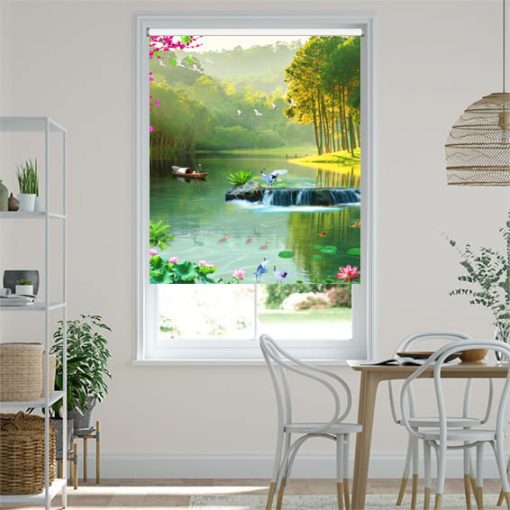 RÈM CUỐN IN TRANH FIVESTAR – MÃ B15