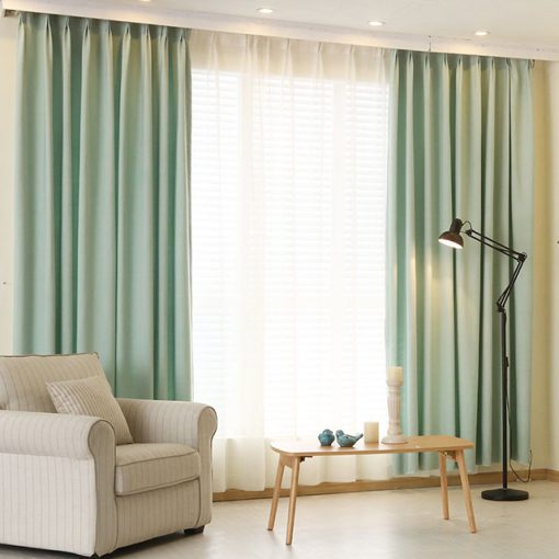 RÈM VẢI KÉO CHẤT LIỆU GẤM BÓNG - HH08-02