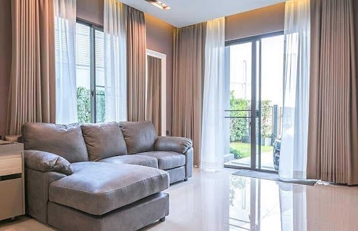 RÈM CỬA CHÍNH PHÒNG KHÁCH RPK09