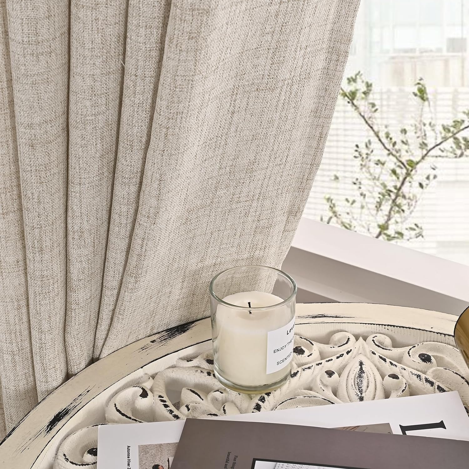 RÈM VẢI LINEN ĐẸP SANG TRỌNG