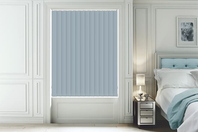RÈM CỬA SỔ BẰNG LÁ DỌC H-009