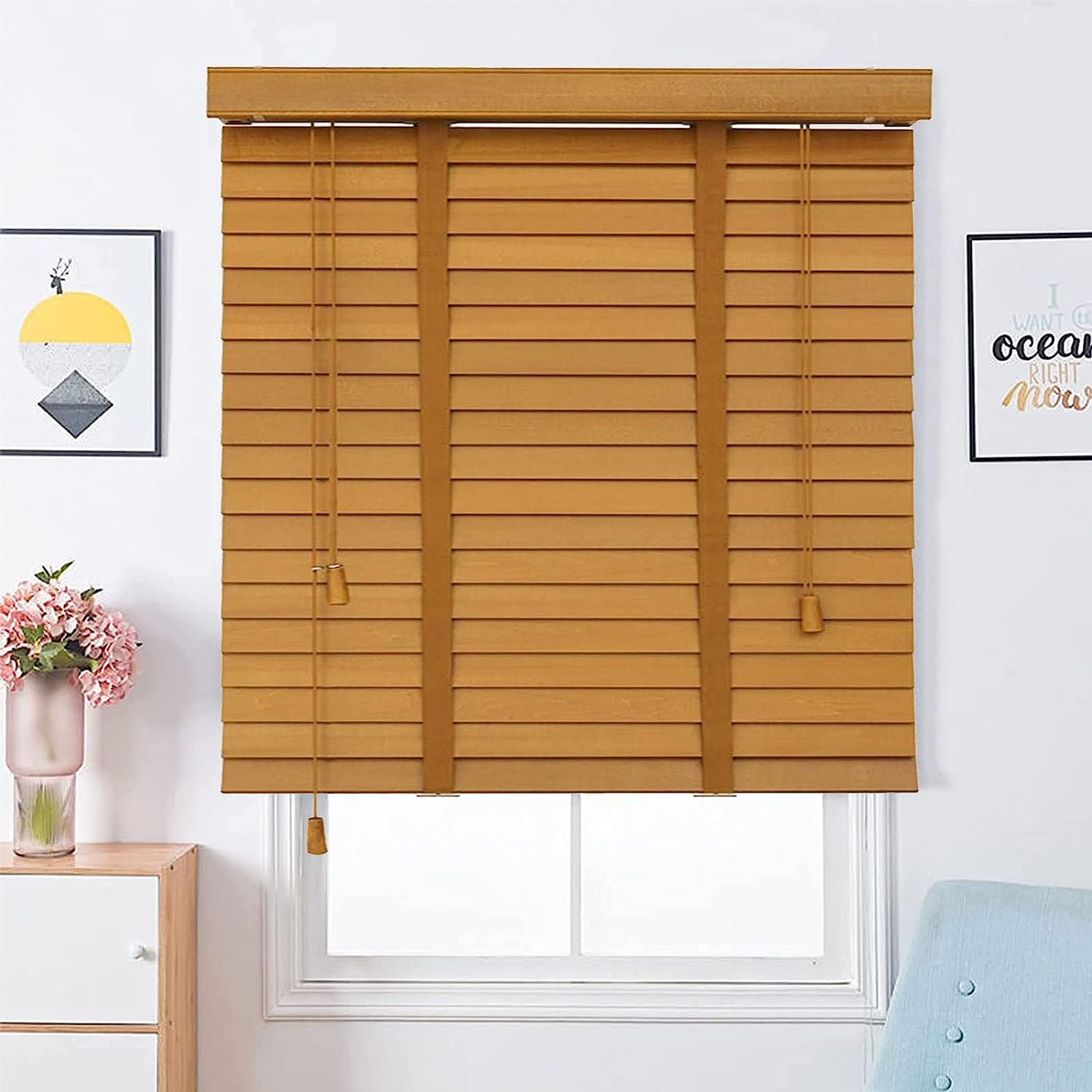 MÀN SÁO GỖ SỒI ĐẸP PILANO B021
