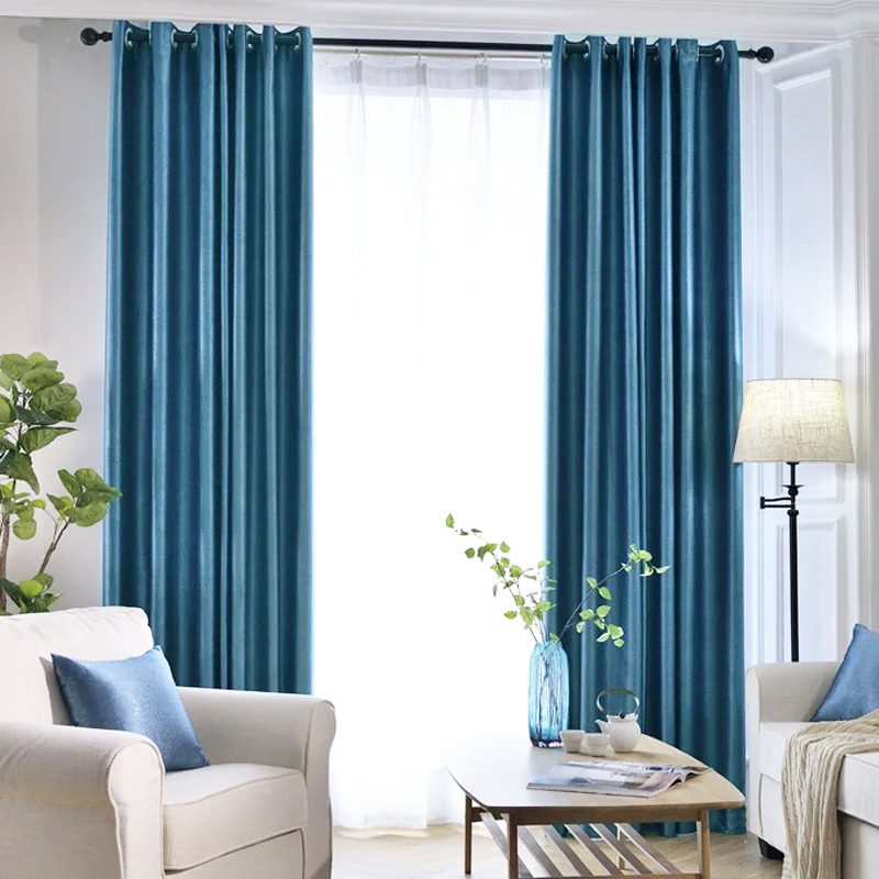 RÈM VẢI MÀU XANH DA TRỜI BYG 43 – 11