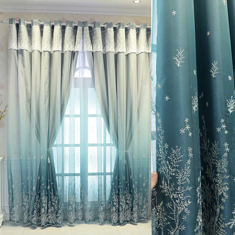 RÈM VẢI VOAN THÊU TP-MD-07