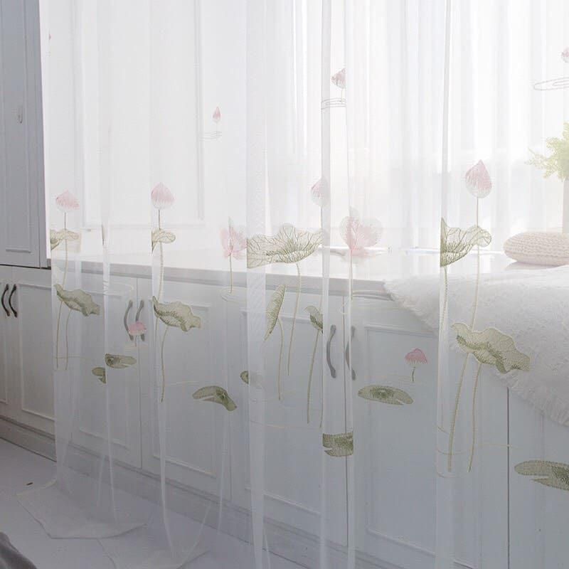 RÈM VẢI VOAN THÊU HIỆN ĐẠI TP27-080