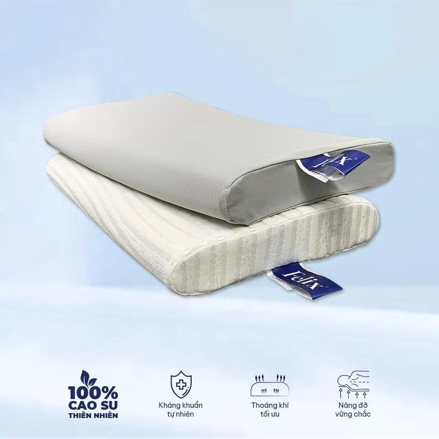 GỐI JOY – GỐI LÓT LƯNG CAO SU THIÊN NHIÊN NÂNG ĐỠ CẤU TRÚC CỘT SỐNG TOÀN DIỆN