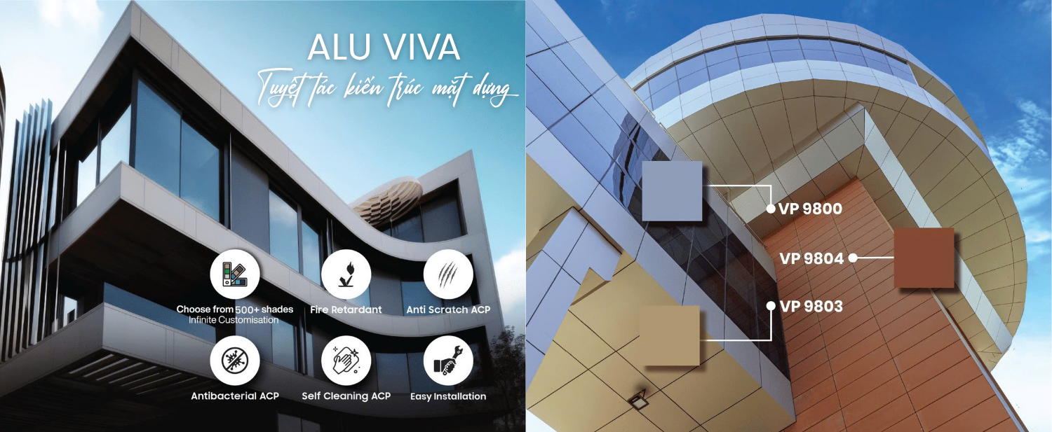 Không gian trưng bày vật liệu VLXD Giá Tốt